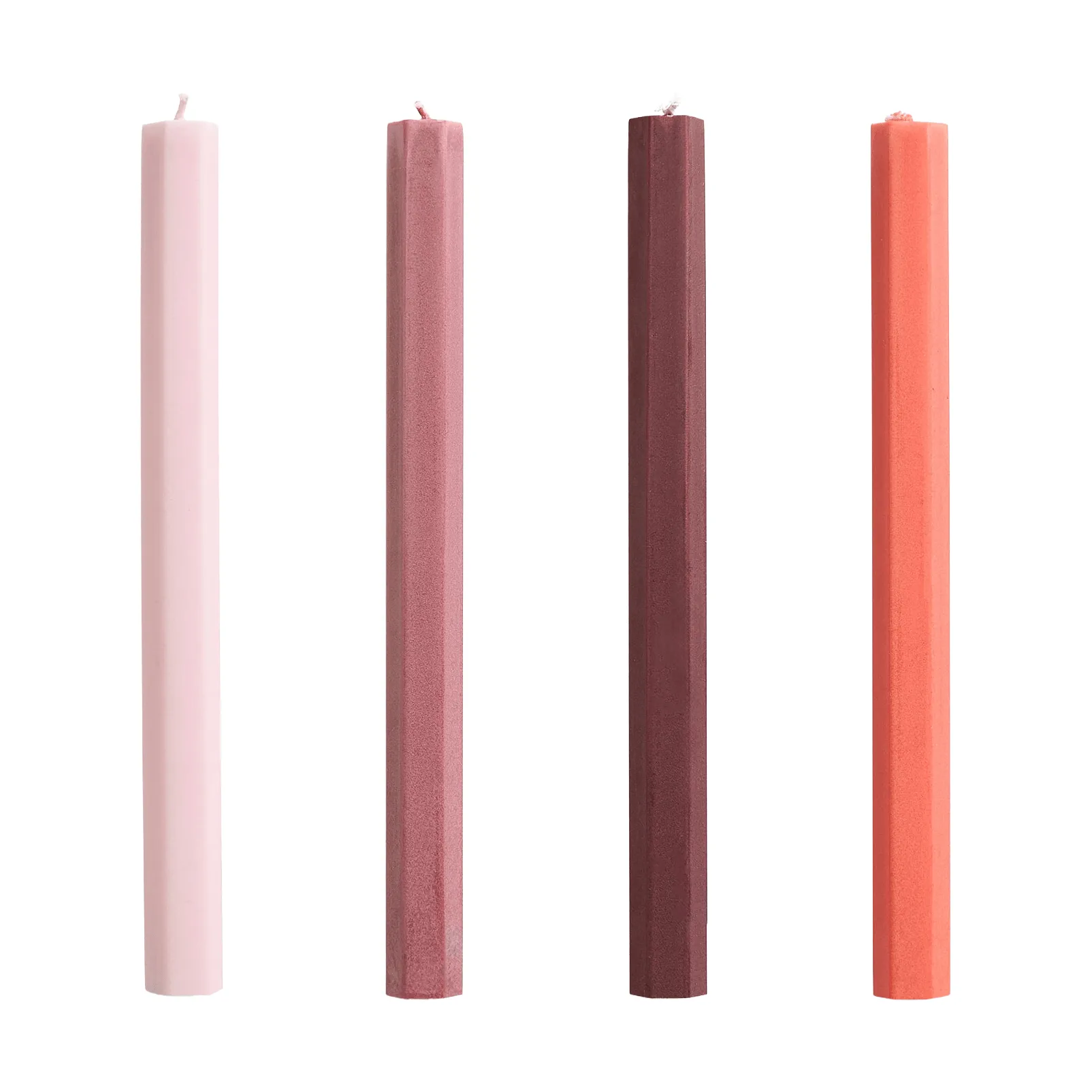 Hexagon Candle kynttiläsekoitus 4-pack, Marja HAY