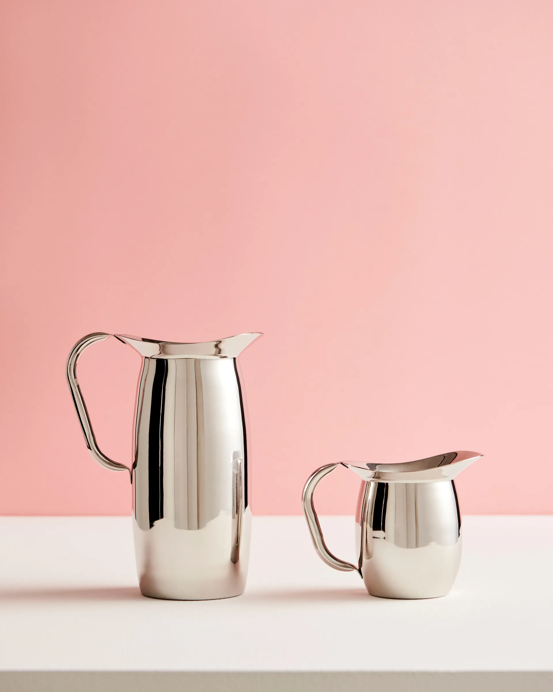 Indian Steel Pitcher -kannu, Tall 0,9 L HAY