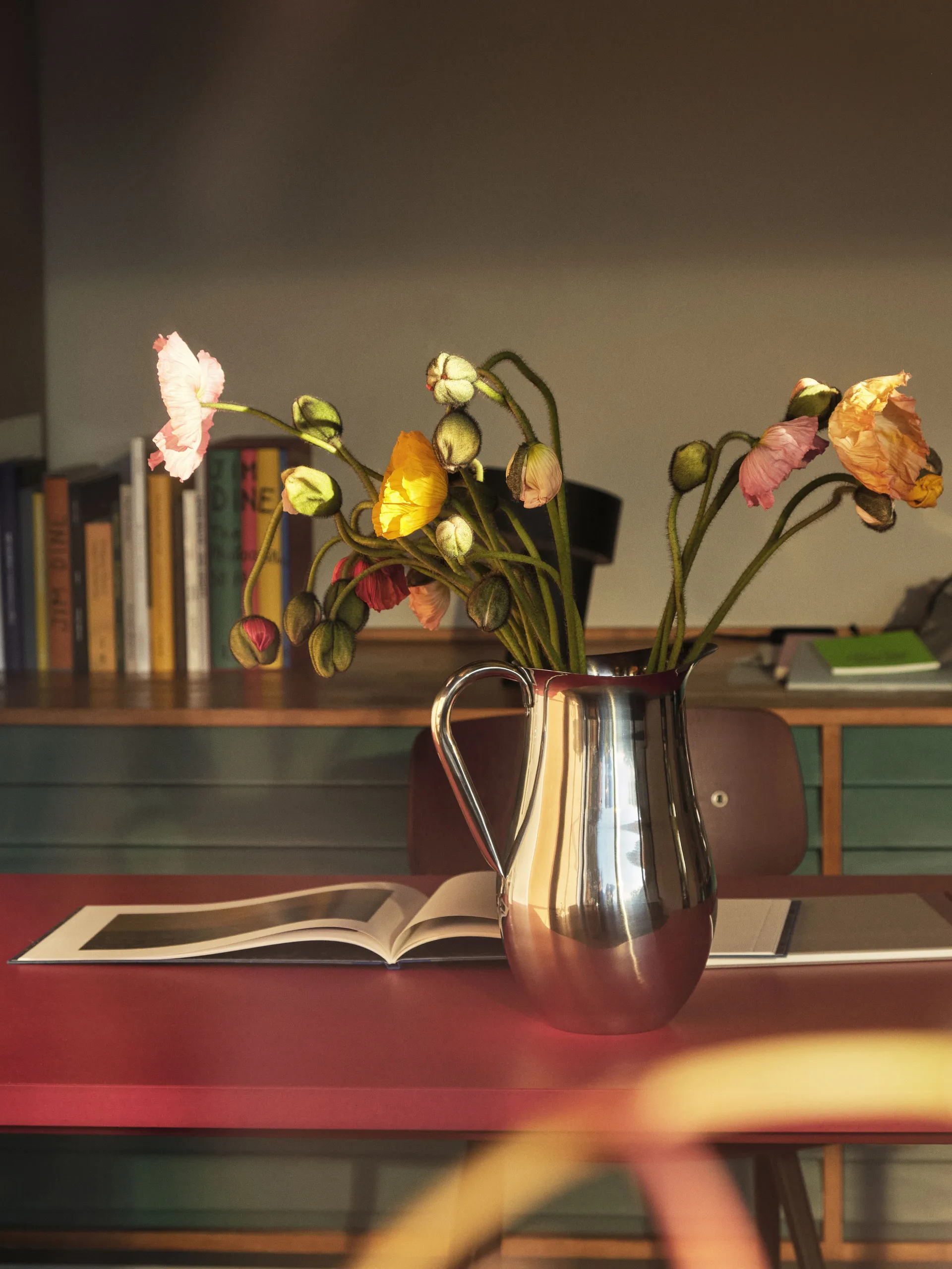 Indian Steel Pitcher No. 2 kannu 3,25 L, Ruostumaton teräs HAY