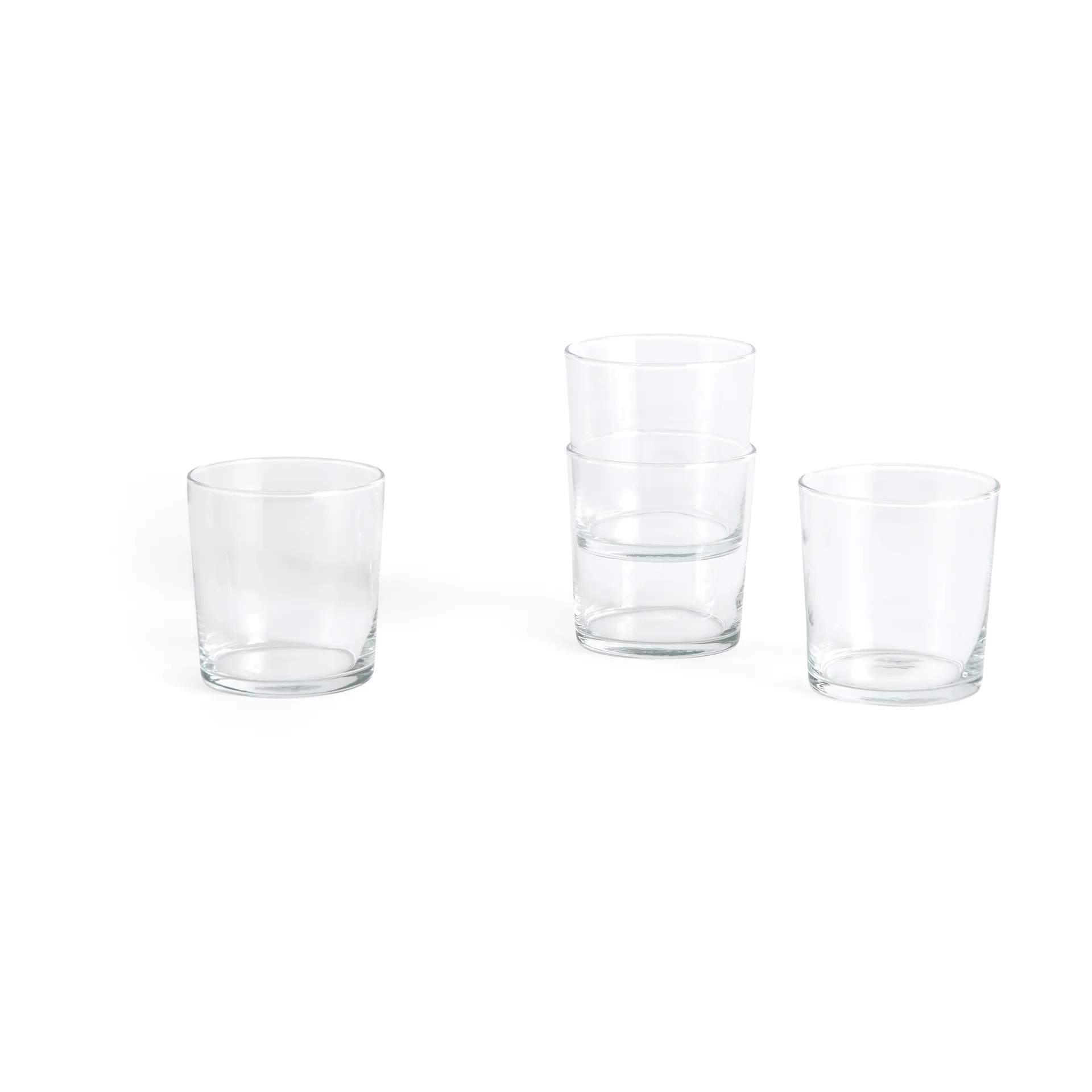 Lasinen juomalasi M 36 cl 4-pack, kirkas HAY