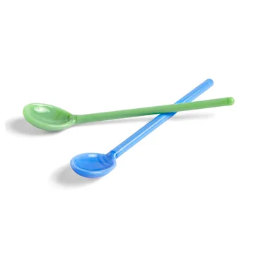 Mono jäätelölusikka 2-pakkaus - Sky blue-green - HAY