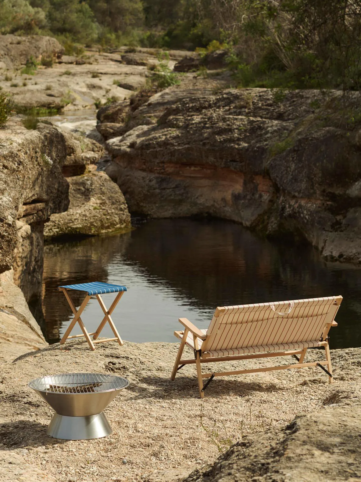 Outdoor Market -grilli, Ruostumaton teräs, Ø60 cm HAY