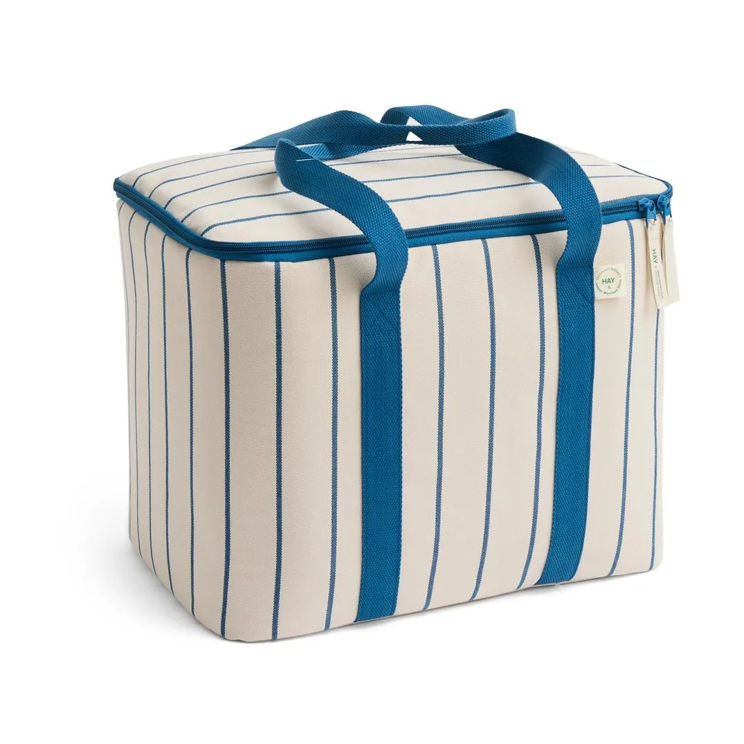 Outdoor Market kylmälaukku, Sininen-beige HAY