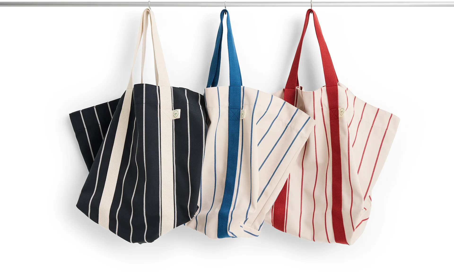 Outdoor Market piknikkilaukku, Beige-punainen, medium HAY