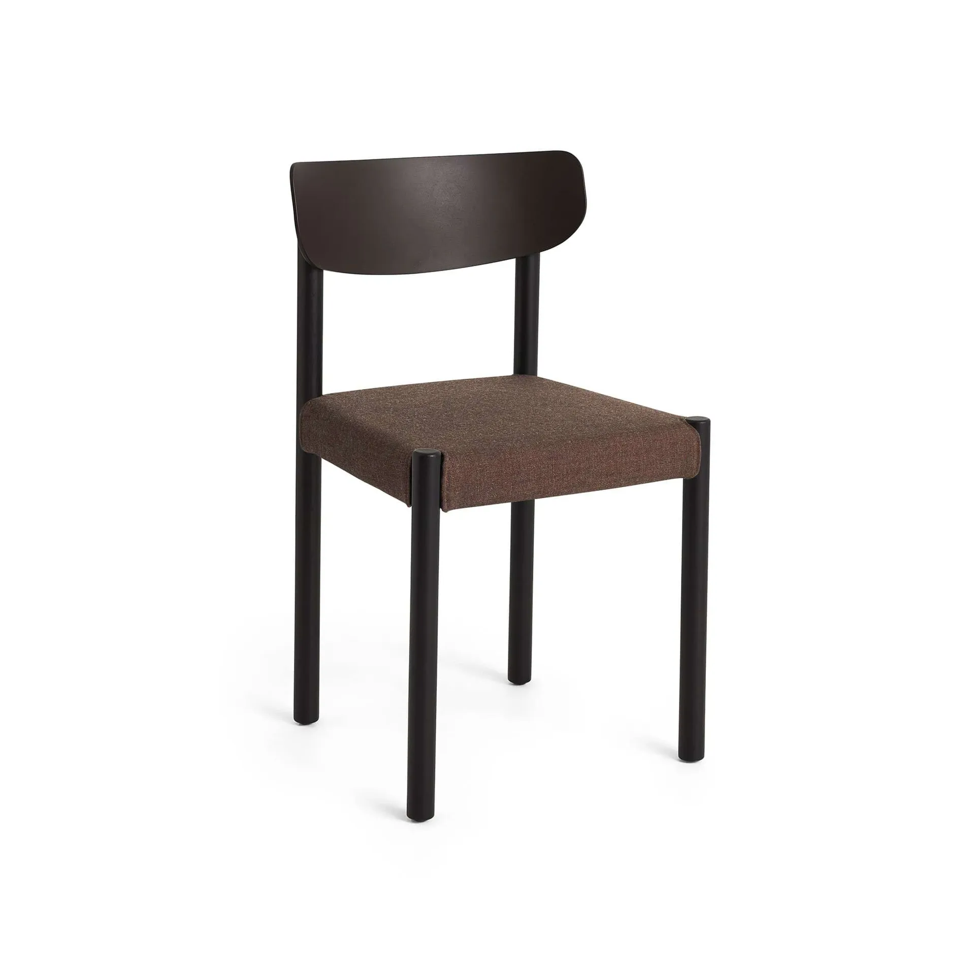 Pack Chair 11 tuoli, Iron black tammi-graphite brown-Remix 356 HAY