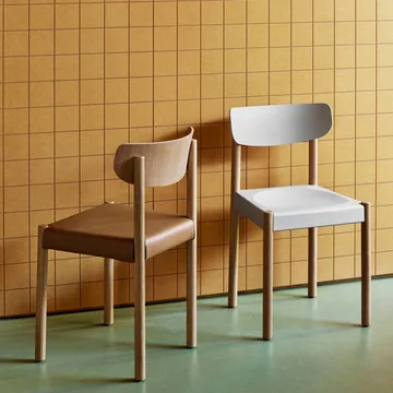 Pack Chair 11 tuoli - Iron black tammi-Remix 356 - HAY