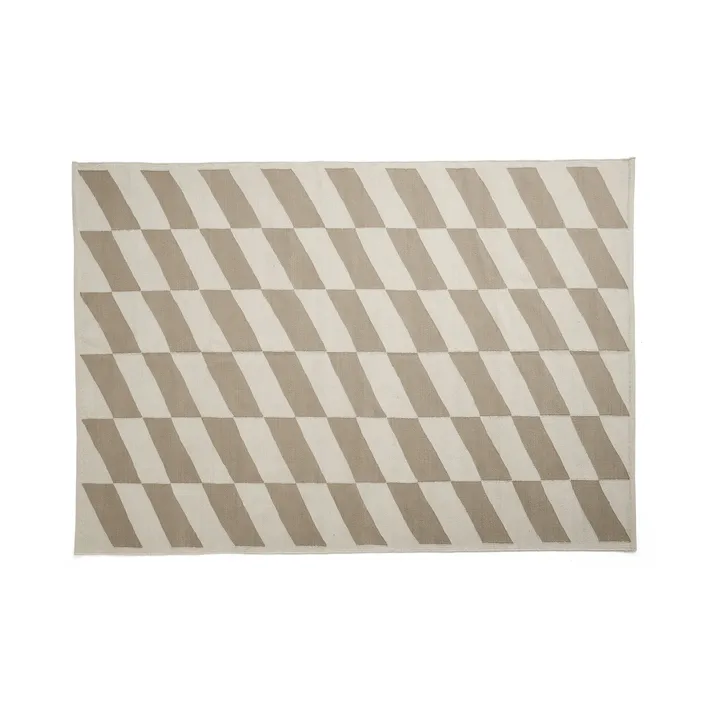 Shift Kelim matto 170x240 cm - Beige - HAY
