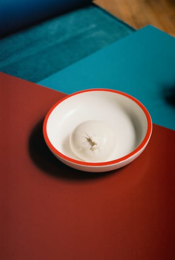 Sobremesa tarjoilukulho S Ø20 cm - White-red - HAY