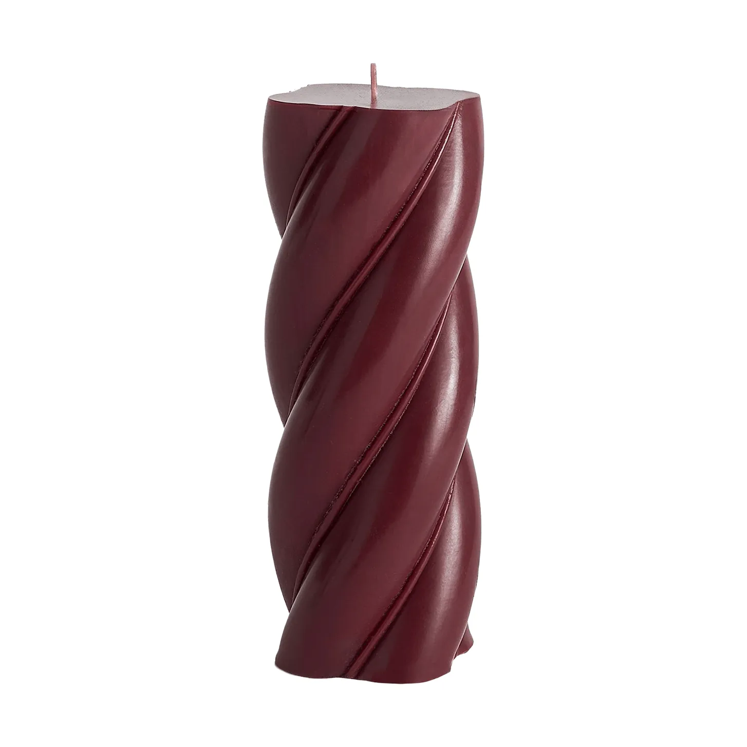 Soft Serve Candle pöytäkynttilä, Bordeaux, Ø7,8×19,5 cm HAY