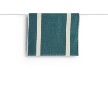 Stripe kylpyhuonematto - Petrol blue, 50×80 cm - HAY