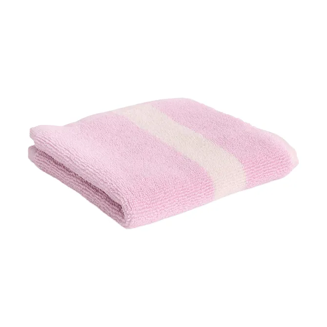 Stripe pyyhe, Cool pink, 30×30 cm HAY