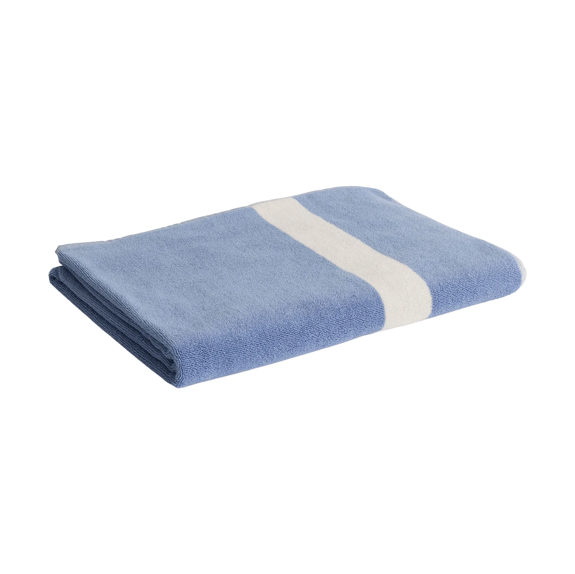 Stripe pyyhe, Dusty blue, 100×150 cm HAY