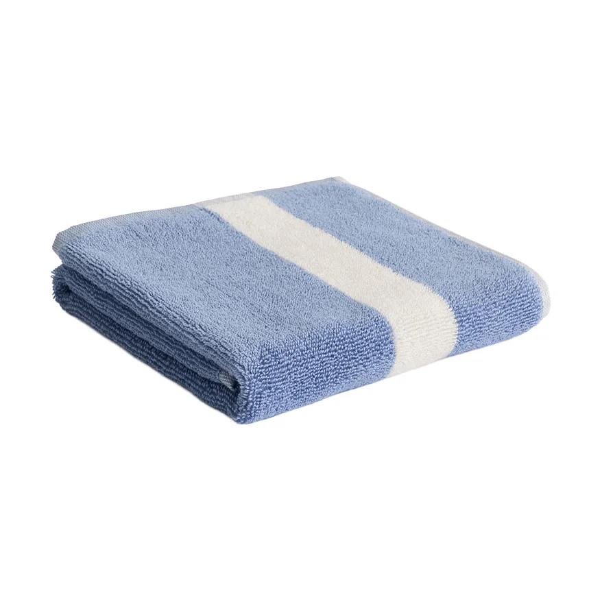 Stripe pyyhe, Dusty blue, 40×60 cm HAY