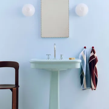 Stripe pyyhe - Dusty blue, 40×60 cm - HAY
