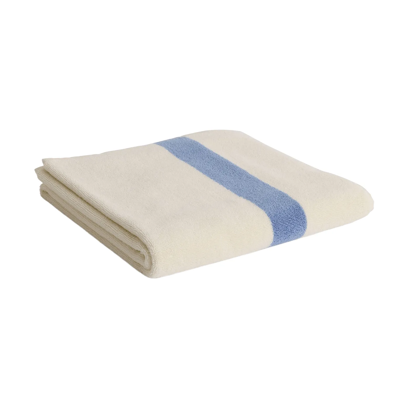 Stripe pyyhe, Dusty blue, 70×140 cm HAY
