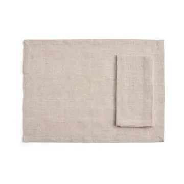 Tavolo tablettiliina/lautasliina 4-pack. - Soft beige - HAY