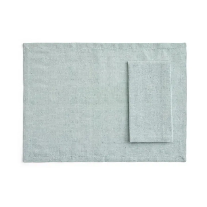 Tavolo tablettiliina/lautasliina 4-pack. - Soft green - HAY