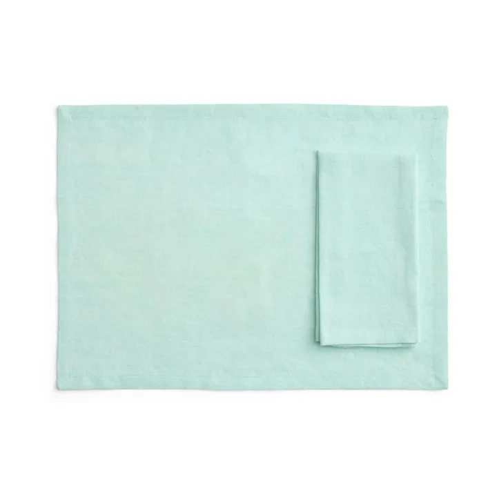 Tavolo tablettiliina/lautasliina 4-pack. - Soft mint - HAY