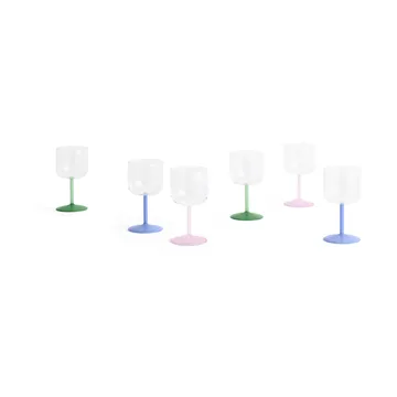 Tint viinilasi 25 cl 2-pack - Kirkas - HAY