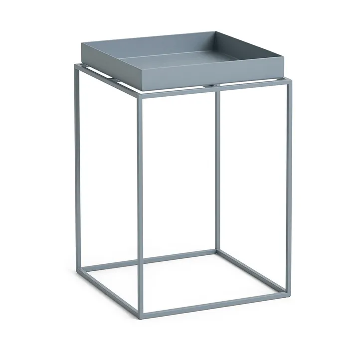 Tray Table keskikokoinen tarjoilupöytä - Pigeon blue, 30x30x44 cm - HAY