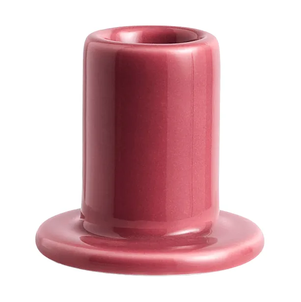 Tube kynttilänjalka 5 cm, Berry pink HAY