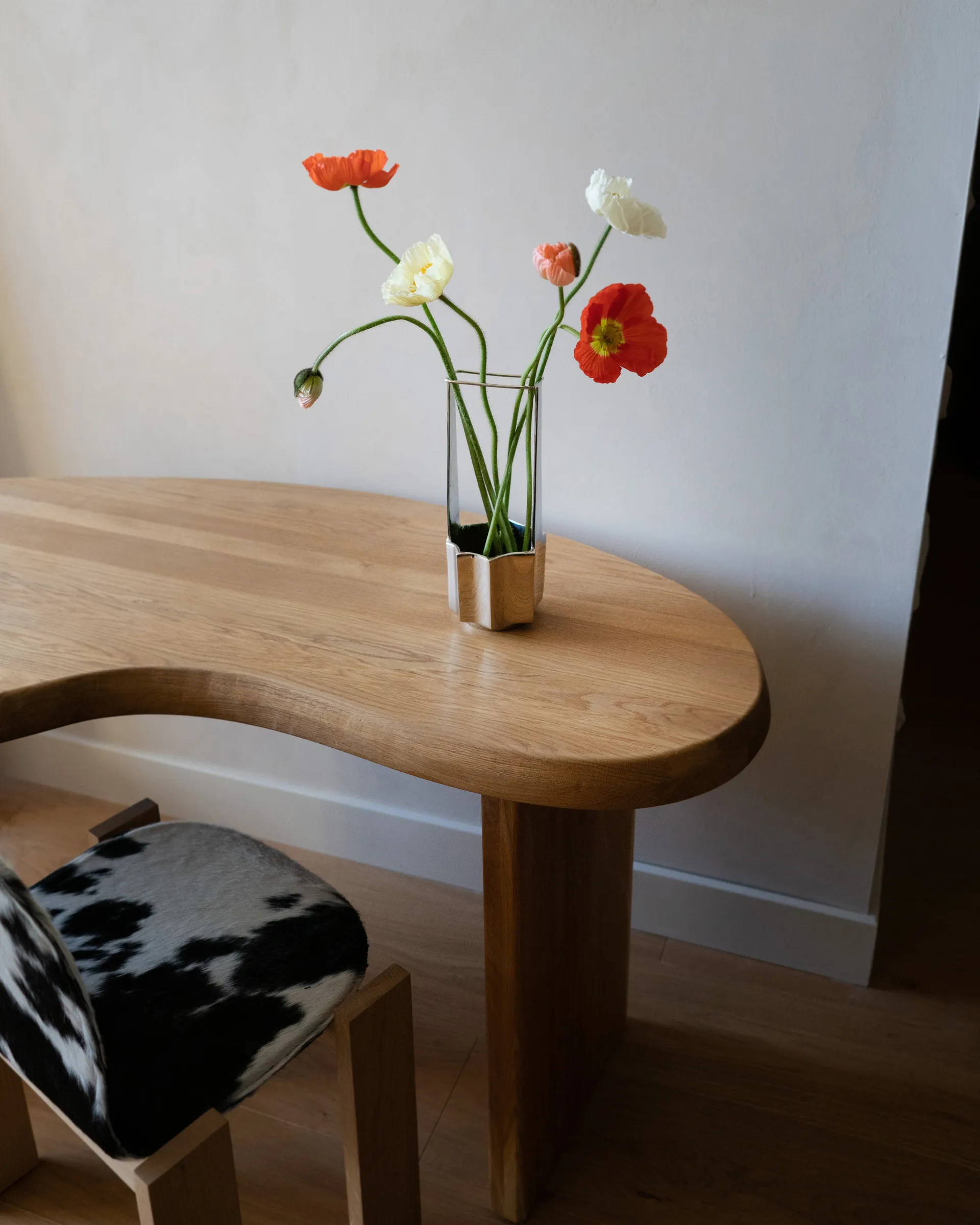 Ikebana maljakko 30 cm, Messinki Hein Studio