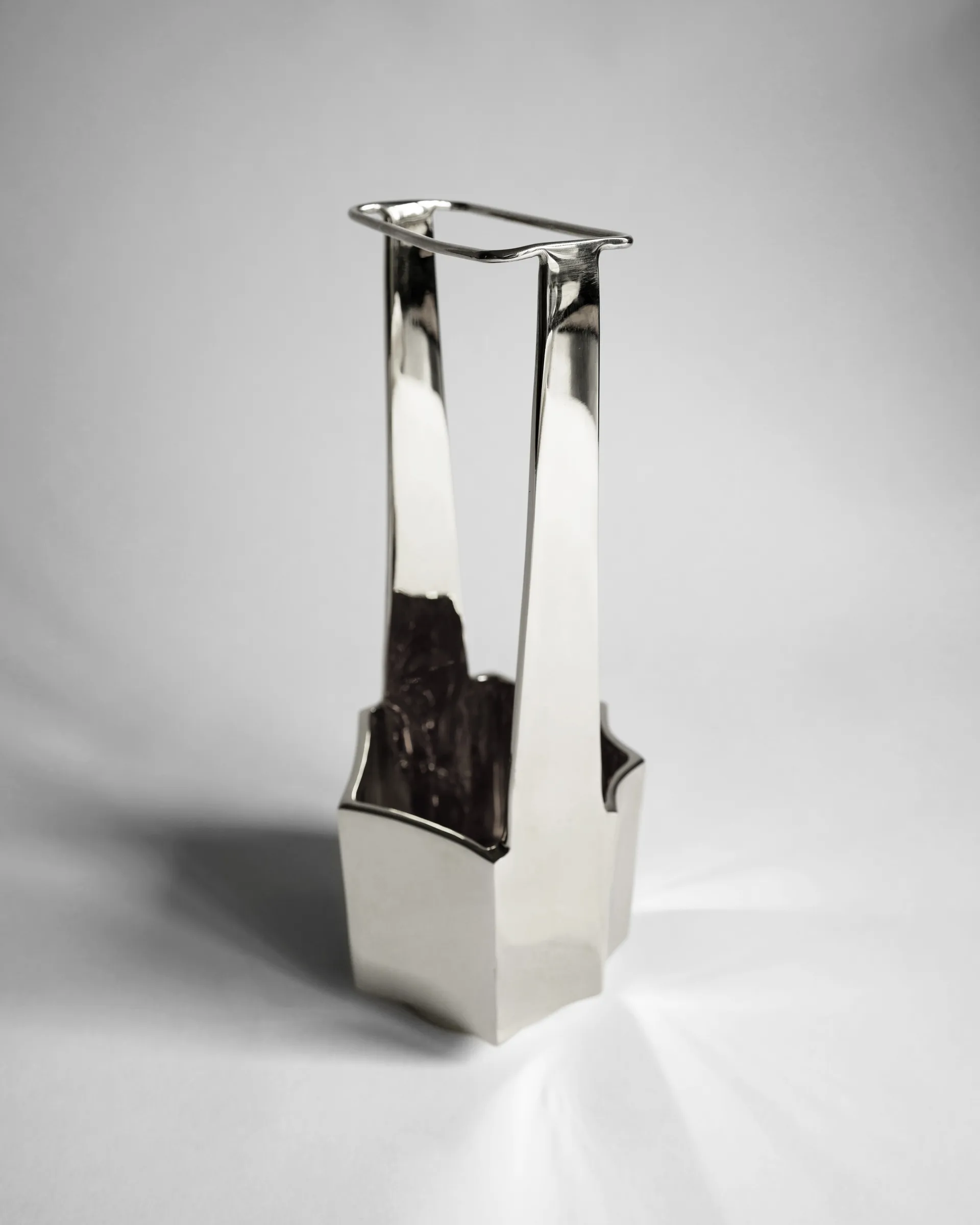 Ikebana maljakko 30 cm, Nikkeli Hein Studio