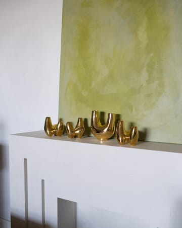 Kazumi-maljakko - Messinki - Hein Studio