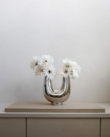 Kazumi-maljakko - Nikkeli - Hein Studio