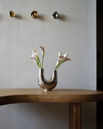 Kazumi-maljakko - Nikkeli - Hein Studio