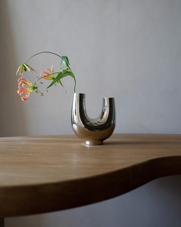 Kazumi-maljakko - Nikkeli - Hein Studio