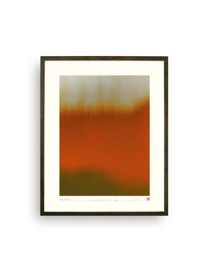 Orange Sunrise -juliste 40 x 50 cm, Nro 02 Hein Studio