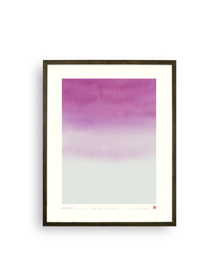 Pink Sky -juliste 40 x 50 cm, Nro 01 Hein Studio