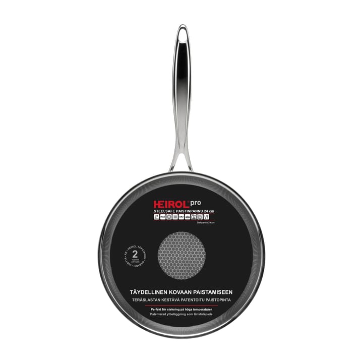 Heirol Steelsafe -paistinpannu, Ø 24 cm Heirol