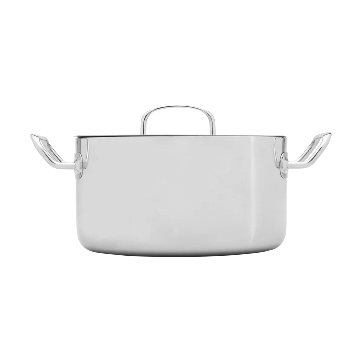 Heirol Steely Classic Triply kattila kannella 5,5 litraa - Ruostumaton teräs - Heirol