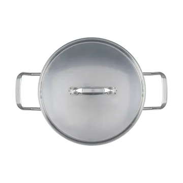 Heirol Steely Classic Triply kattila kannella 5,5 litraa - Ruostumaton teräs - Heirol