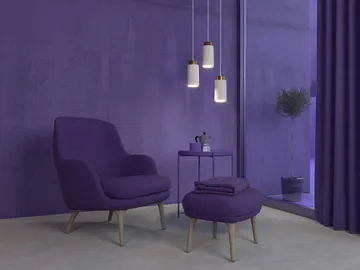 Edge riippuvalaisin small - Mattavalkoinen-pronssi - Herstal