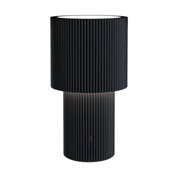 Iluma pöytälamppu, ladattava - Jet black - Herstal
