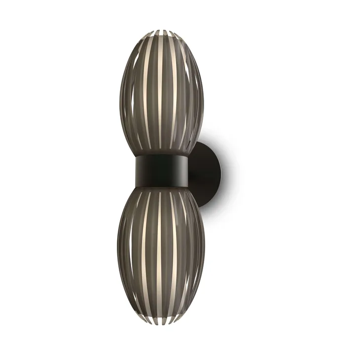 Tentacle seinävalaisin duo 34 cm - Musta-savunvärinen - Herstal