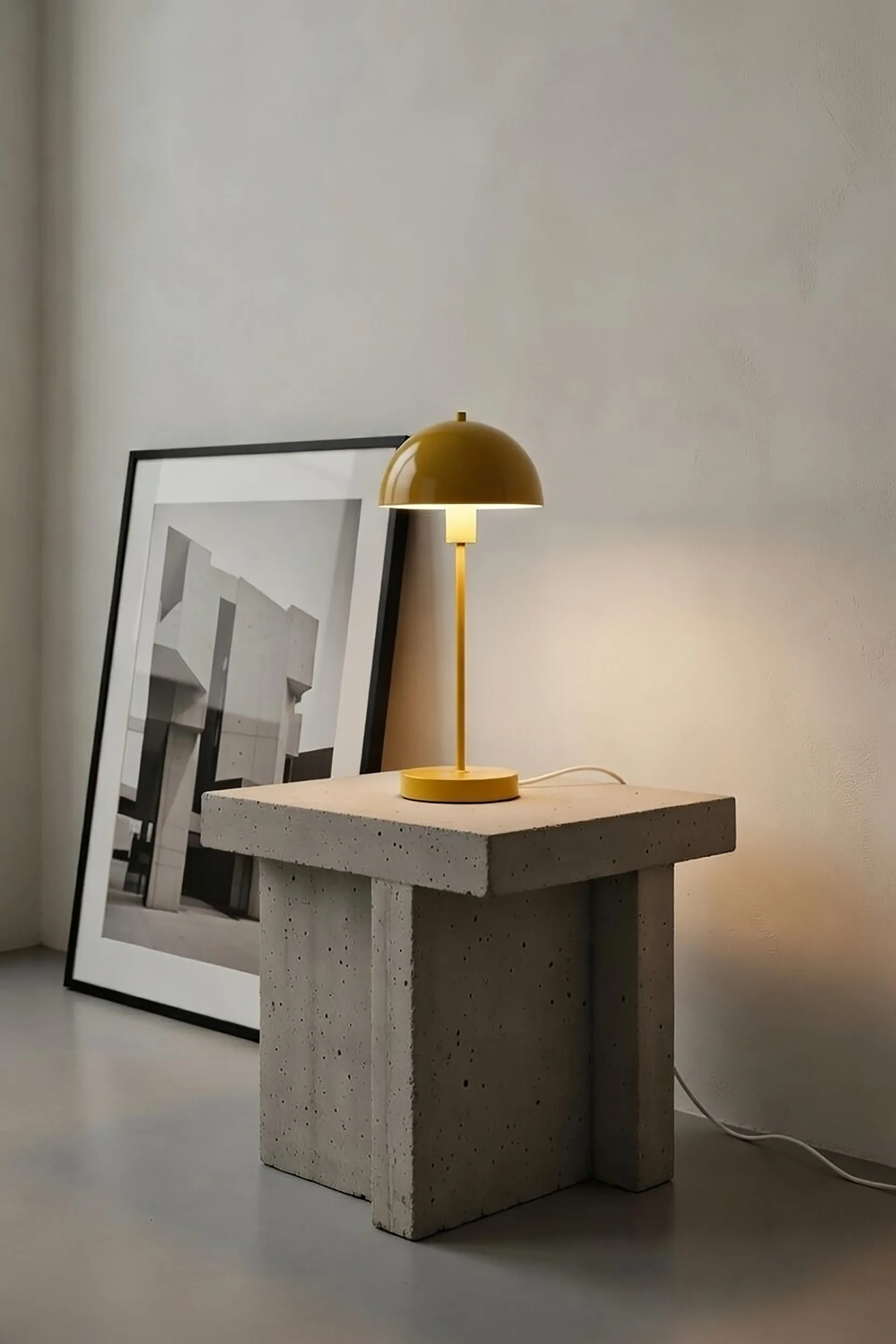 Vienda pöytävalaisin, Mango yellow Herstal