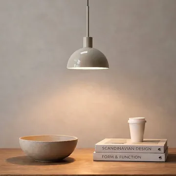 Vienda riippuvalaisin - Putty grey - Herstal