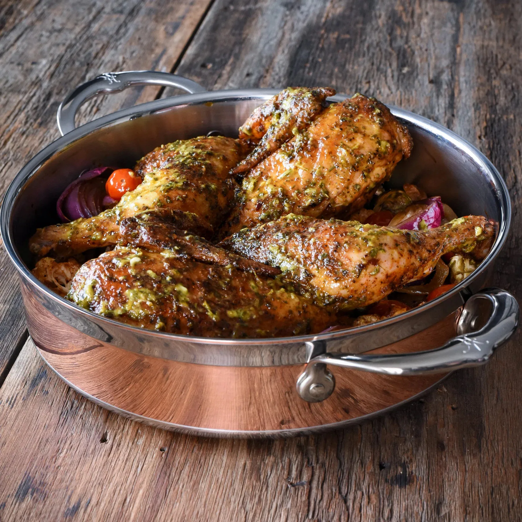 Hestan Copperbond paistokasari kannella, 3,3 L Hestan