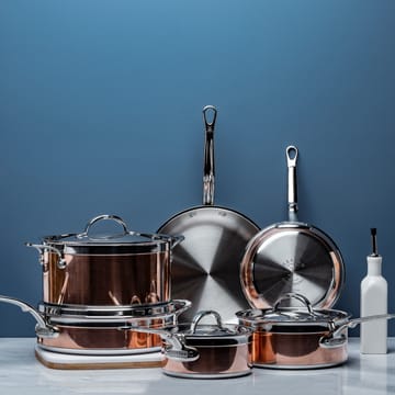 Hestan Copperbond pata- ja paistinpannusetti - 10 osaa - Hestan