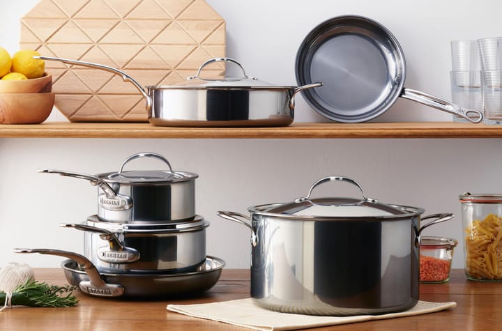 Hestan Nanobond kattila- ja paistinpannusetti, 10 osaa Hestan