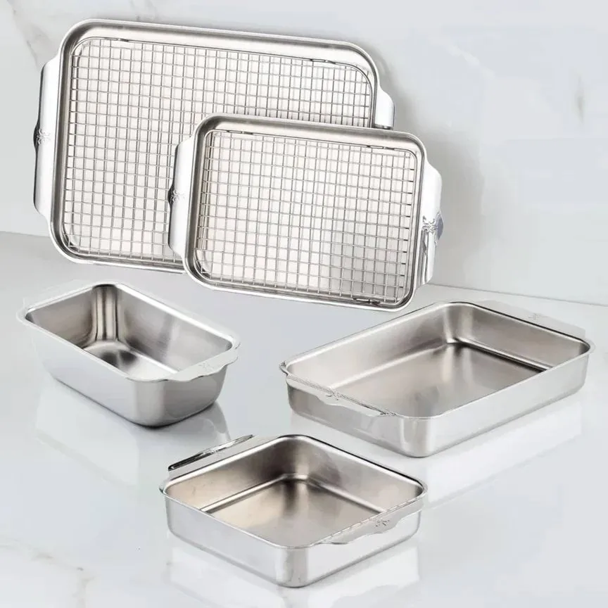 Hestan Ovenbond essential uunisetti, Ruostumaton teräs, 7 osaa Hestan