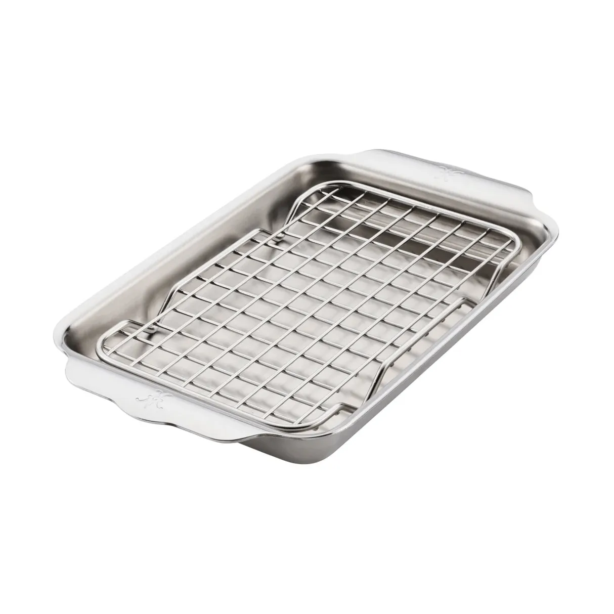 Hestan Ovenbond uunipelti jäähdytysritilällä, Ruostumatonta terästä, 16,8x28,8 cm Hestan