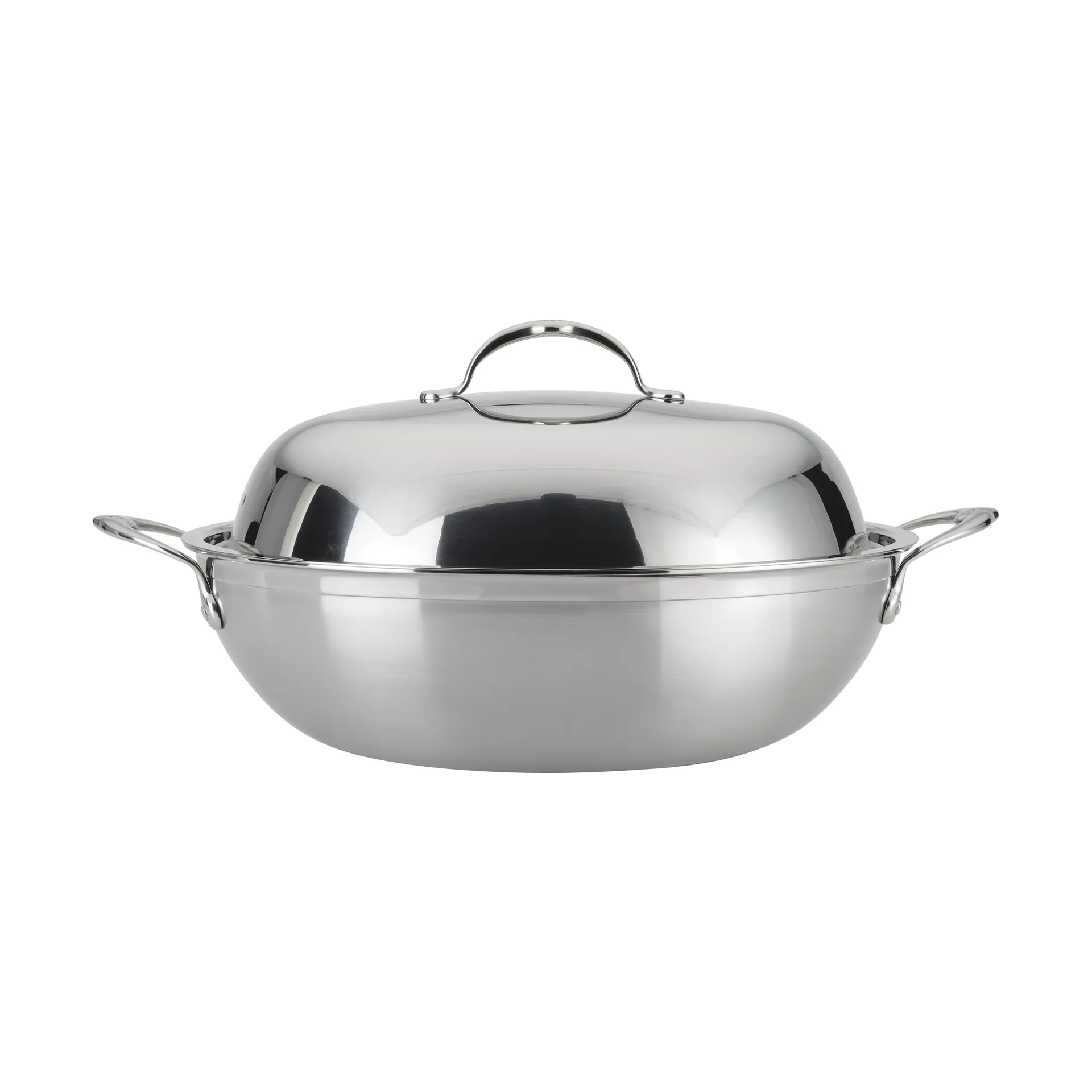 Hestan Probond wok-pannu kannella 36 cm., Ruostumaton teräs Hestan