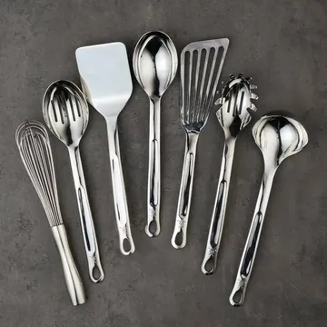 Hestan Provisions keittiövälinelajitelma - Ruostumatonta terästä, 8 osaa - Hestan