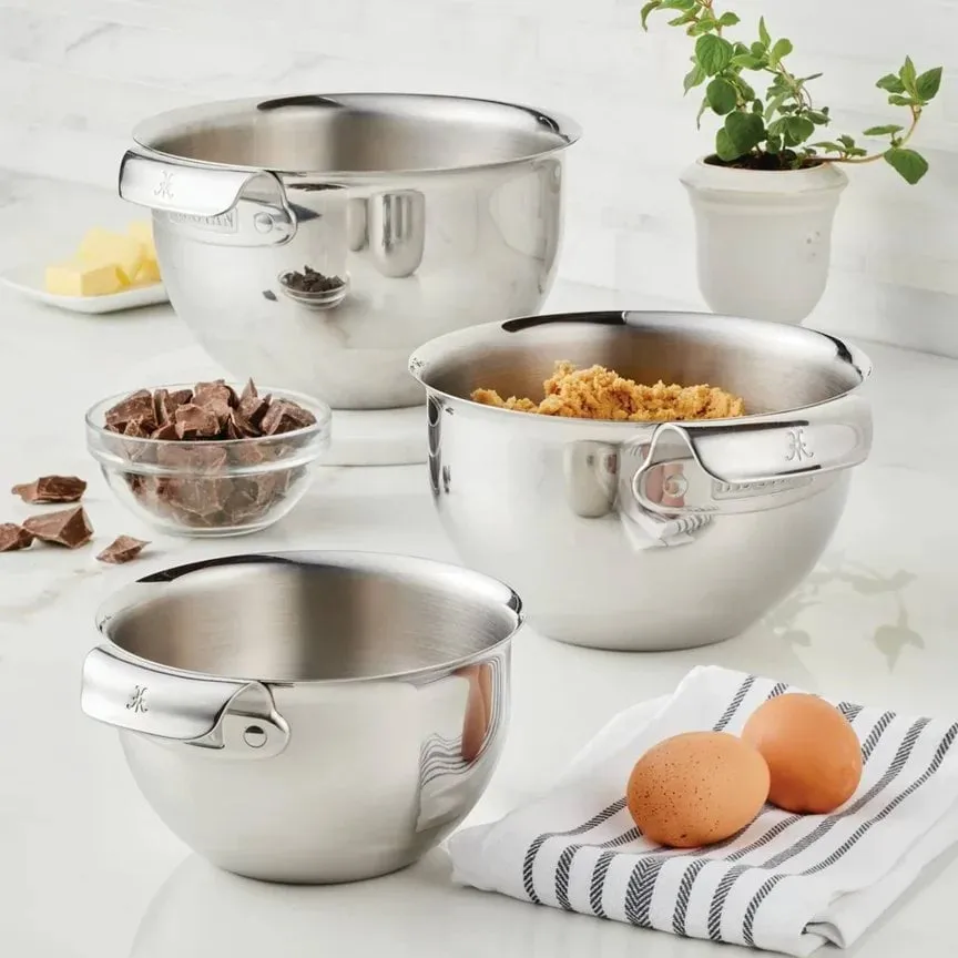 Hestan Provisions paistinsetti, Ruostumatonta terästä, 3 osaa Hestan