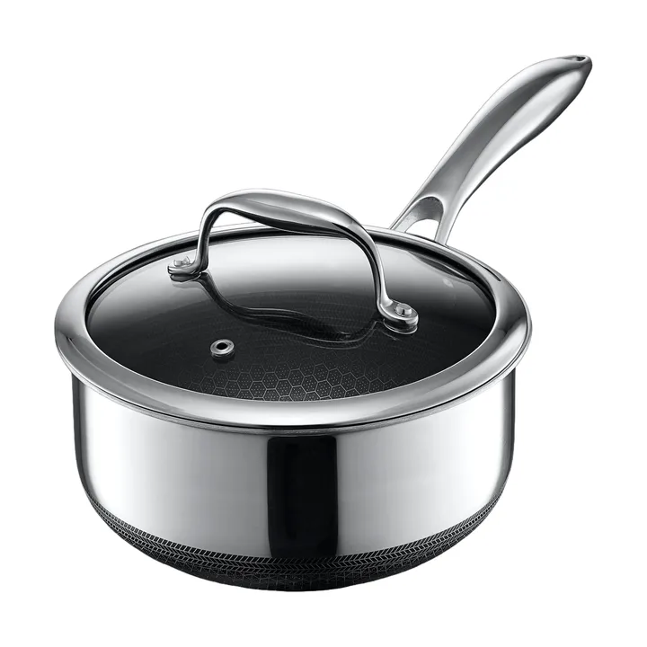 Hexclad kattila kannella - 2 l - Hexclad